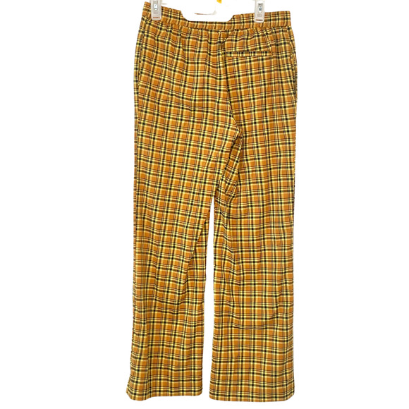 Urban Outfitters Sz M Colette Pull-On Pants 31"In Straight Leg Plaid Preppy Geek - Picture 2 of 9